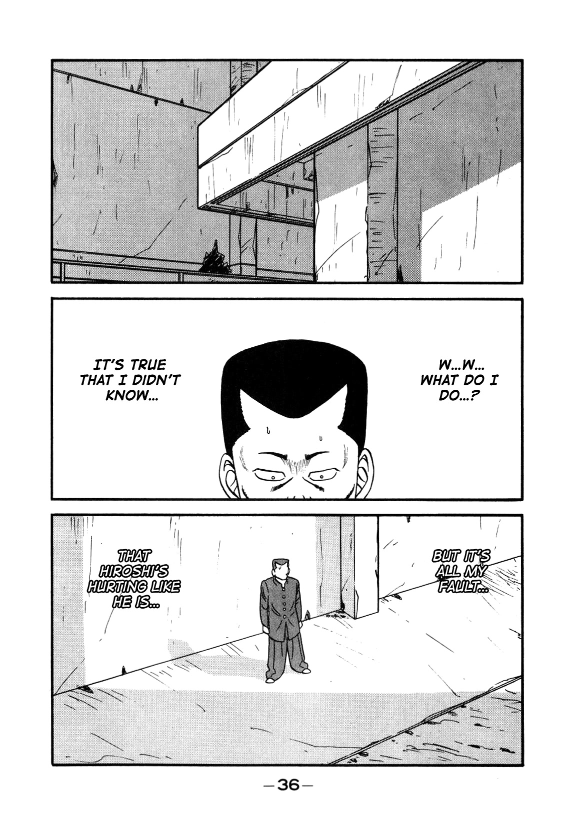 Be-Bop-Highschool Chapter 148 page 36 - Chapter 148: The Delinquent Youth's Indignant Lamentations