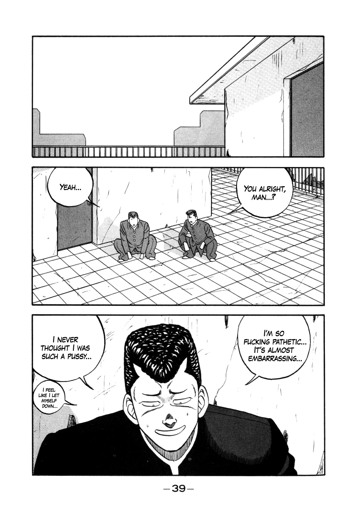Be-Bop-Highschool Chapter 148 page 39 - Chapter 148: The Delinquent Youth's Indignant Lamentations