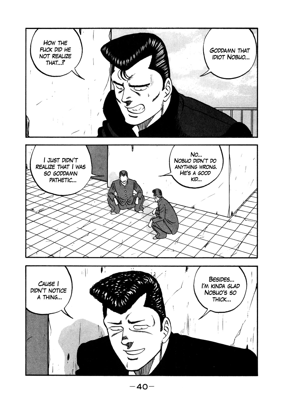 Be-Bop-Highschool Chapter 148 page 40 - Chapter 148: The Delinquent Youth's Indignant Lamentations