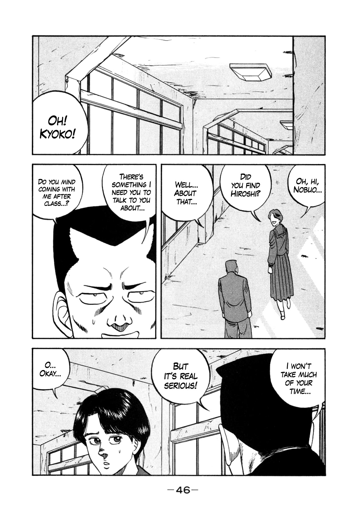 Be-Bop-Highschool Chapter 148 page 46 - Chapter 148: The Delinquent Youth's Indignant Lamentations