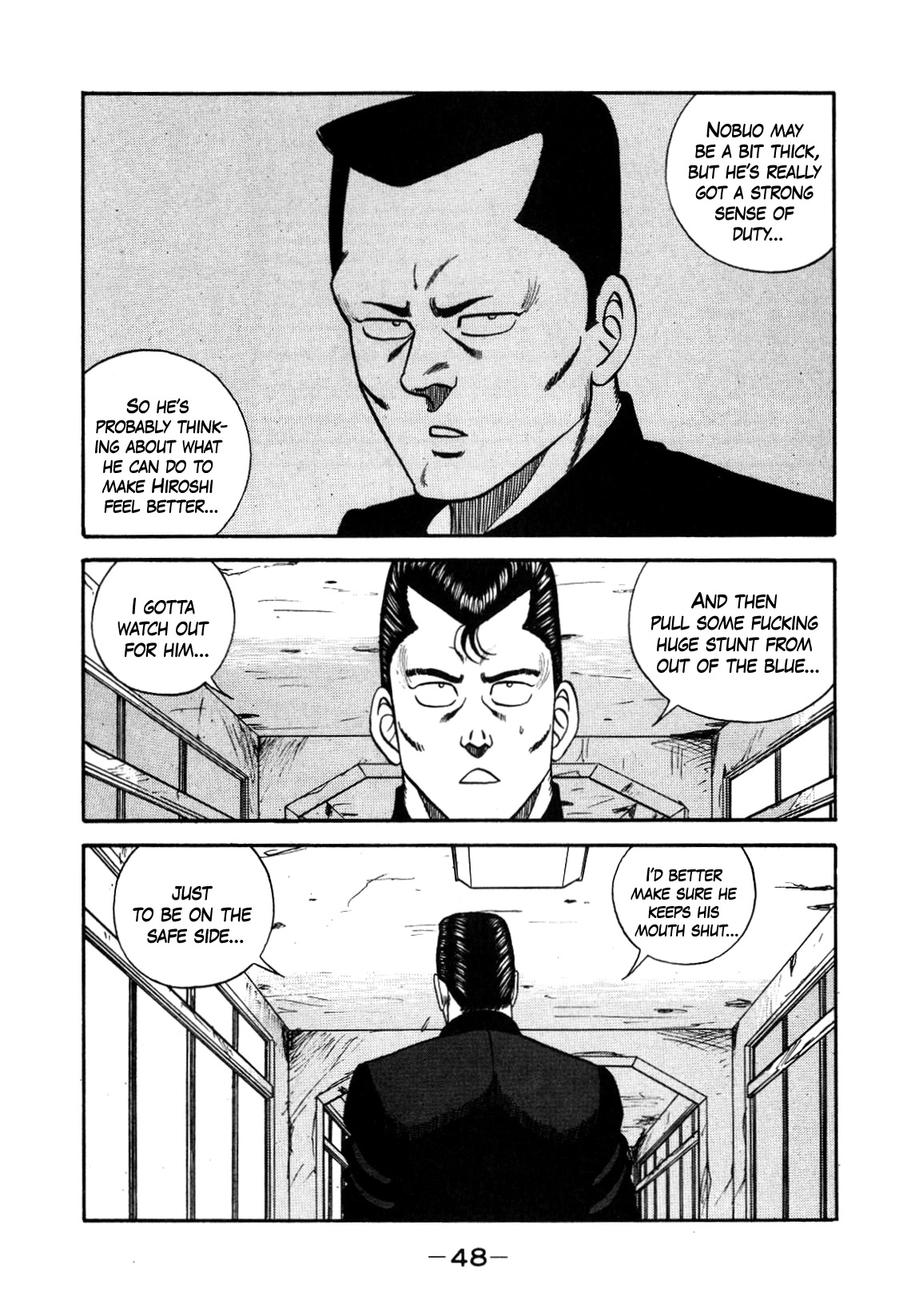 Be-Bop-Highschool Chapter 148 page 48 - Chapter 148: The Delinquent Youth's Indignant Lamentations