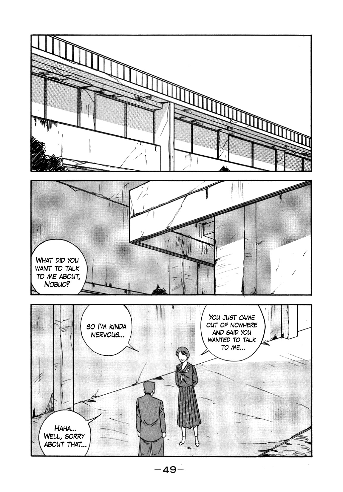 Be-Bop-Highschool Chapter 148 page 49 - Chapter 148: The Delinquent Youth's Indignant Lamentations