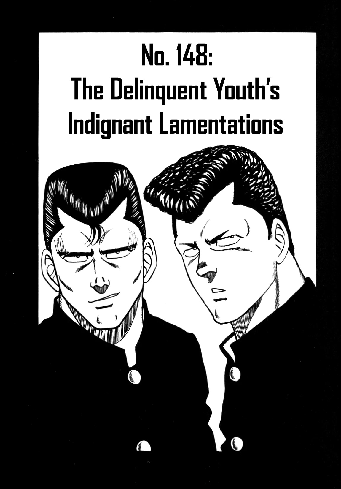 Be-Bop-Highschool Chapter 148 page 5 - Chapter 148: The Delinquent Youth's Indignant Lamentations