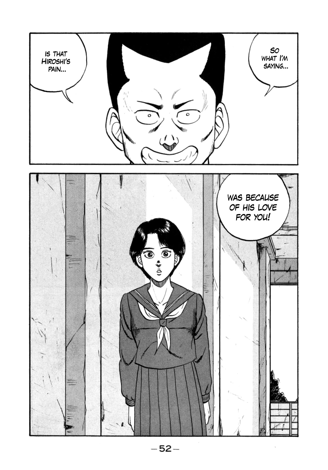 Be-Bop-Highschool Chapter 148 page 52 - Chapter 148: The Delinquent Youth's Indignant Lamentations