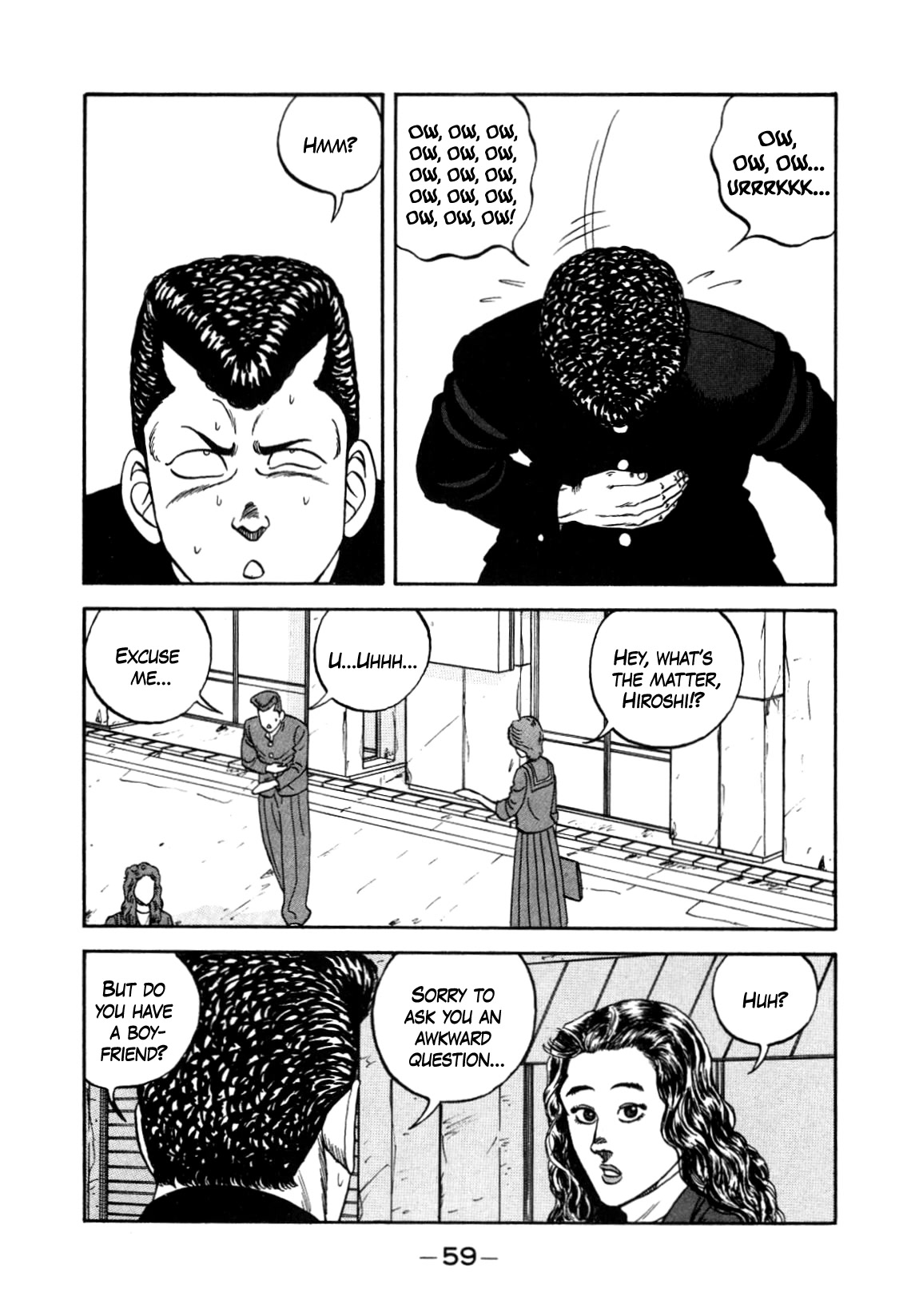 Be-Bop-Highschool Chapter 148 page 59 - Chapter 148: The Delinquent Youth's Indignant Lamentations