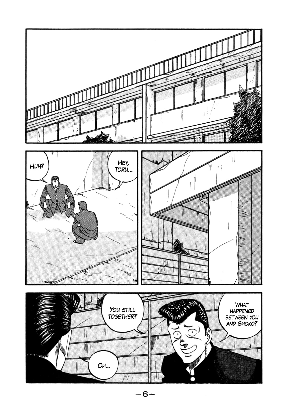 Be-Bop-Highschool Chapter 148 page 6 - Chapter 148: The Delinquent Youth's Indignant Lamentations