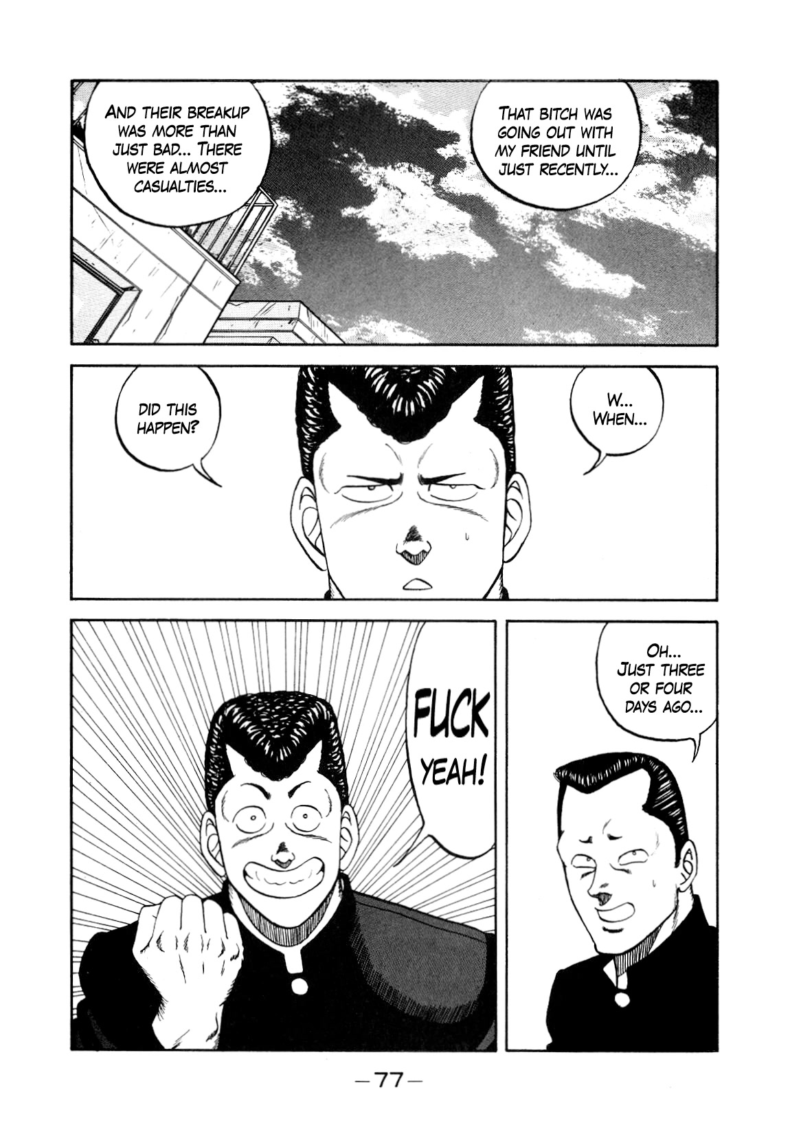 Be-Bop-Highschool Chapter 149 page 17 - Chapter 149: The Delinquent Youth Knight in Shining Armor