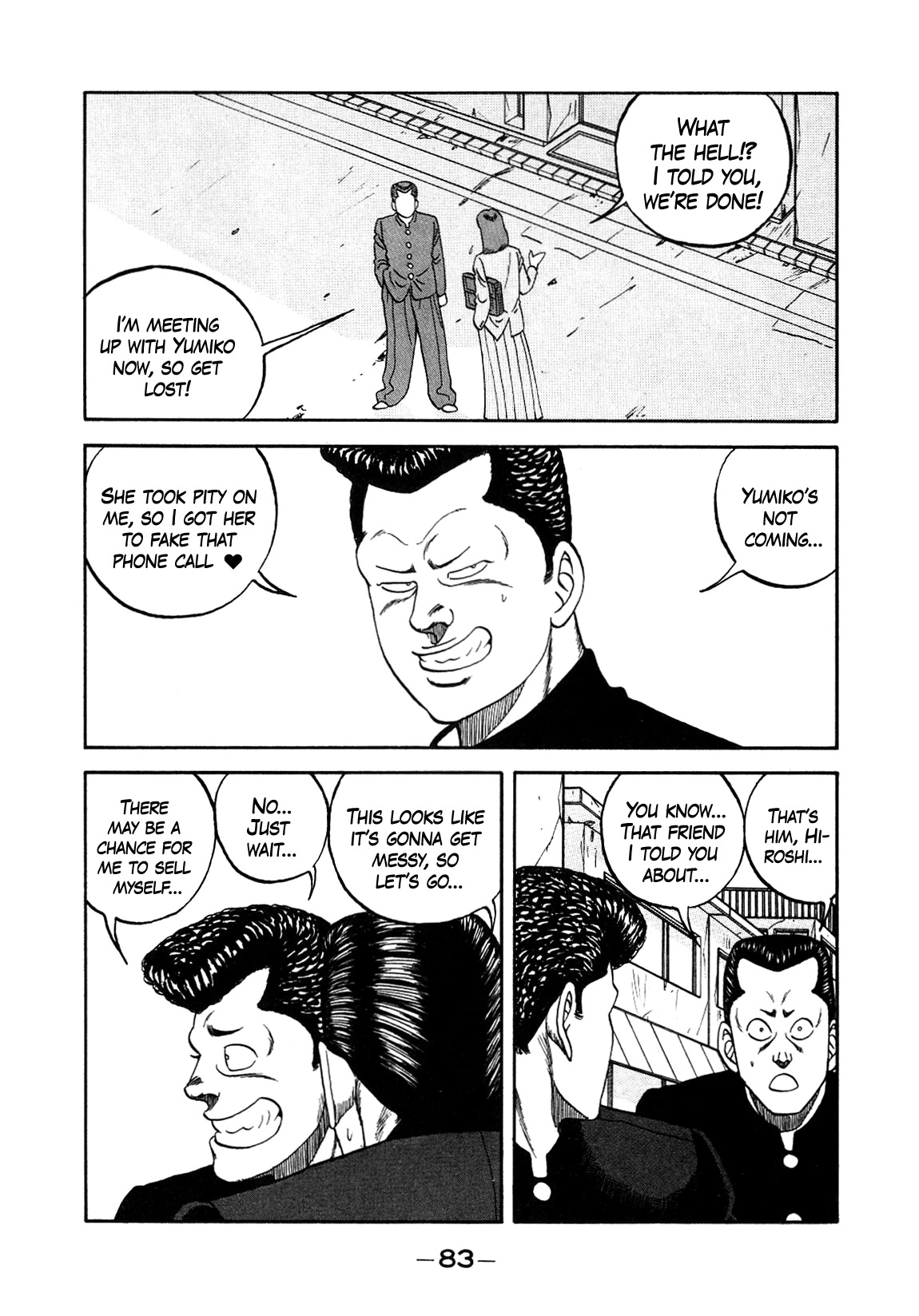Be-Bop-Highschool Chapter 149 page 23 - Chapter 149: The Delinquent Youth Knight in Shining Armor