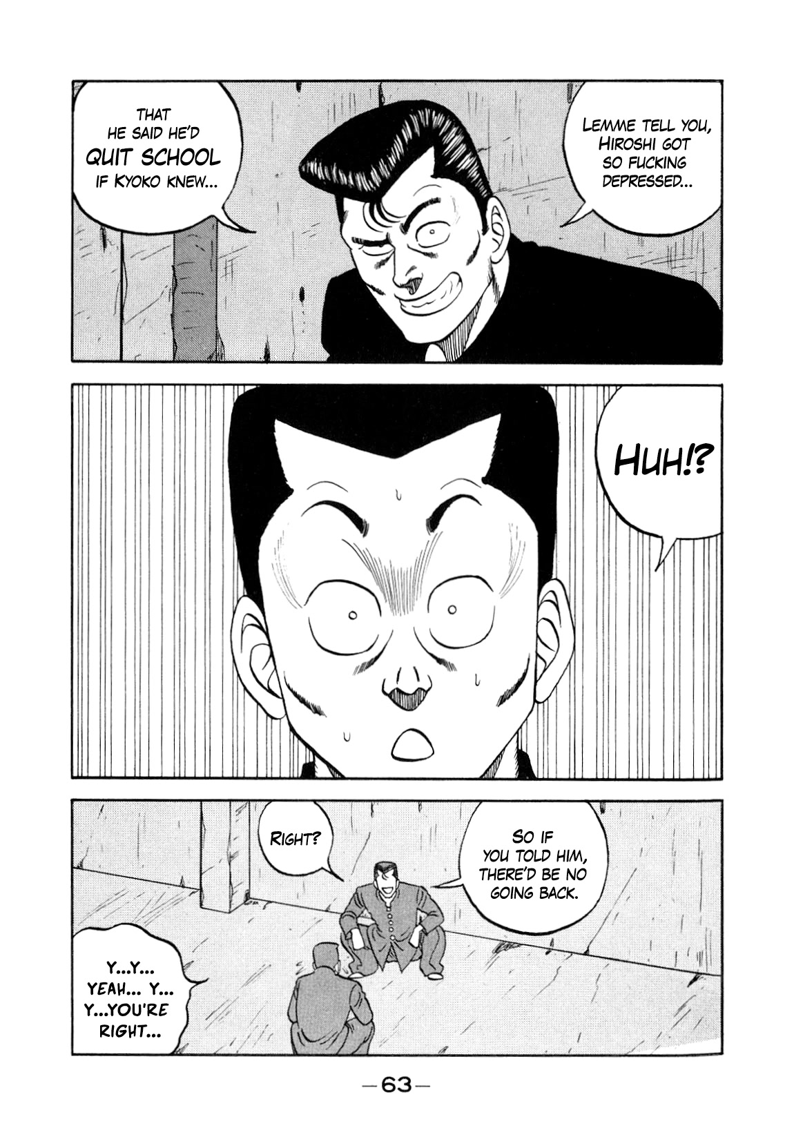 Be-Bop-Highschool Chapter 149 page 3 - Chapter 149: The Delinquent Youth Knight in Shining Armor