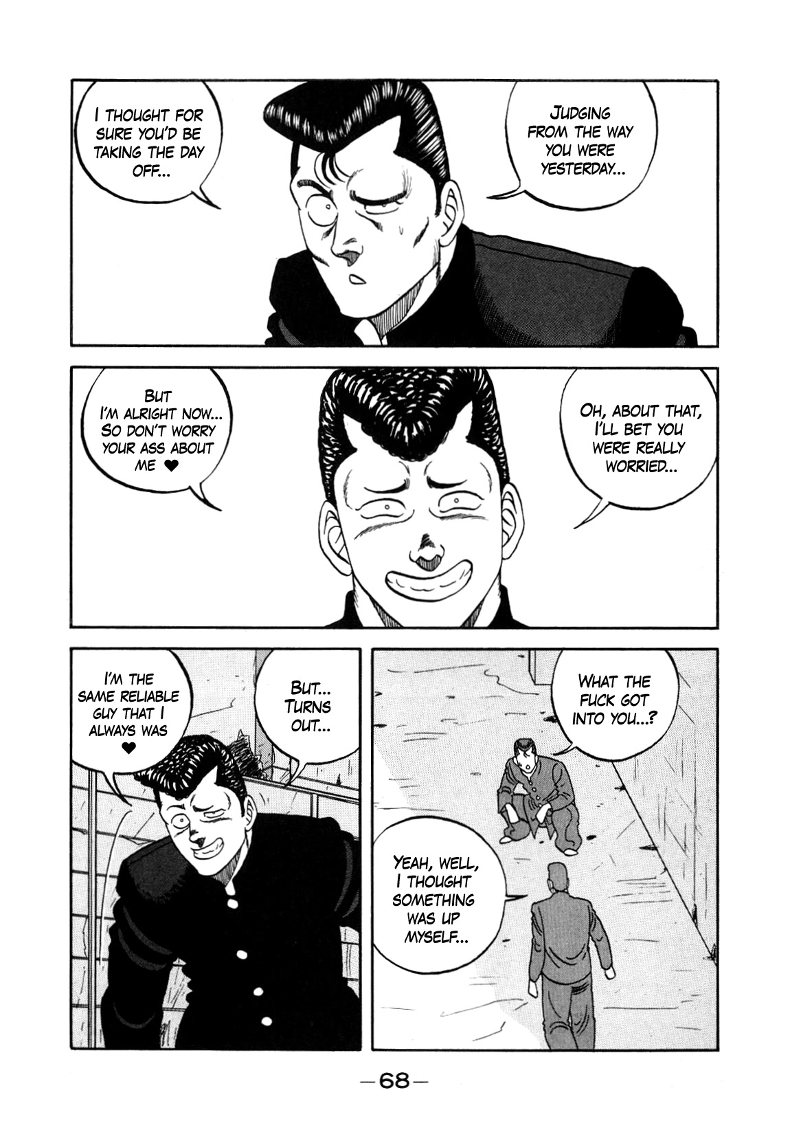 Be-Bop-Highschool Chapter 149 page 8 - Chapter 149: The Delinquent Youth Knight in Shining Armor