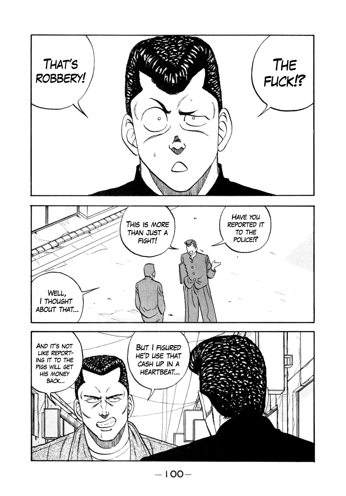 Be-Bop-Highschool Chapter 150 page 10 - Chapter 150: The High School Dimwit Foolhardy Courage