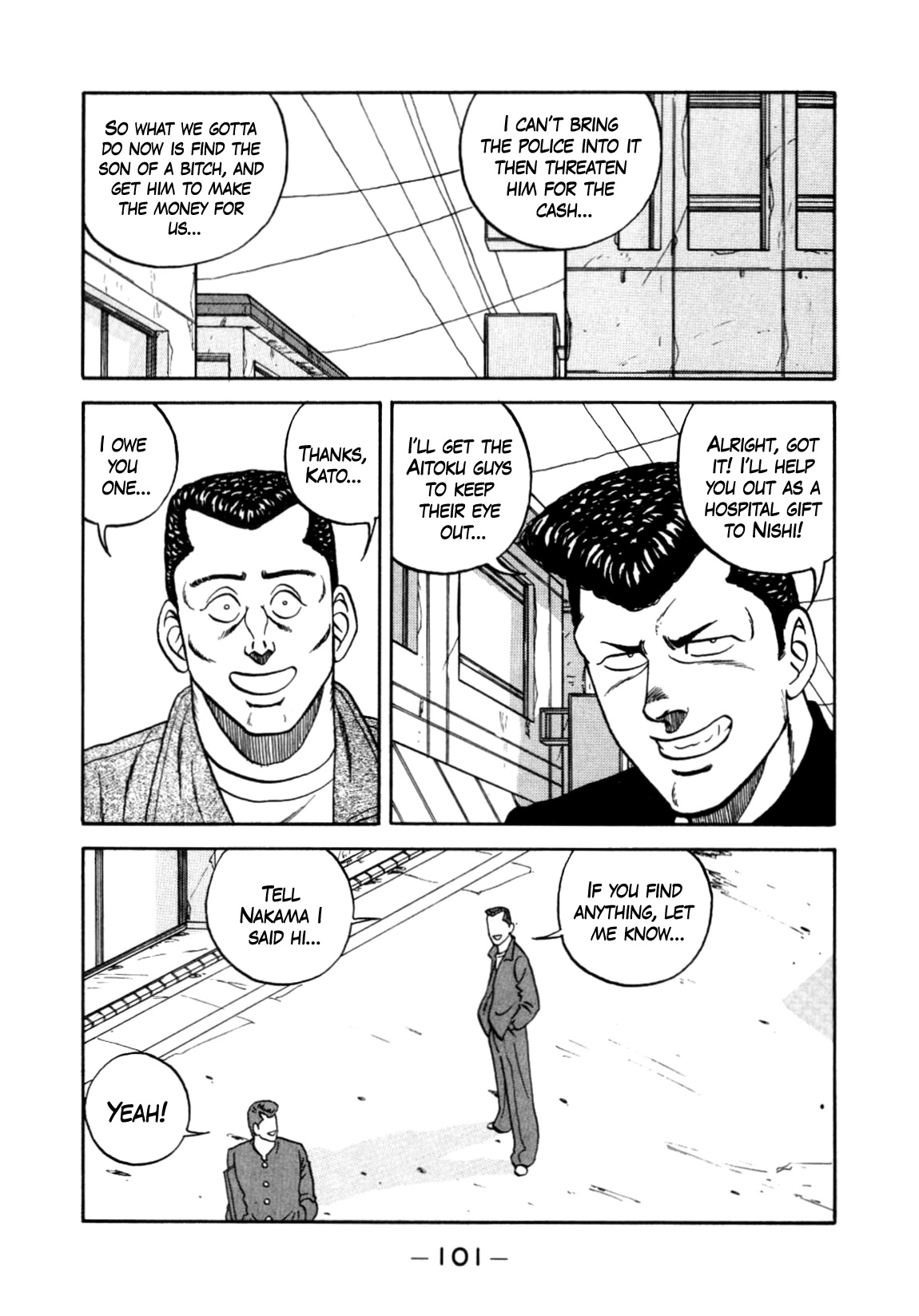 Be-Bop-Highschool Chapter 150 page 11 - Chapter 150: The High School Dimwit Foolhardy Courage