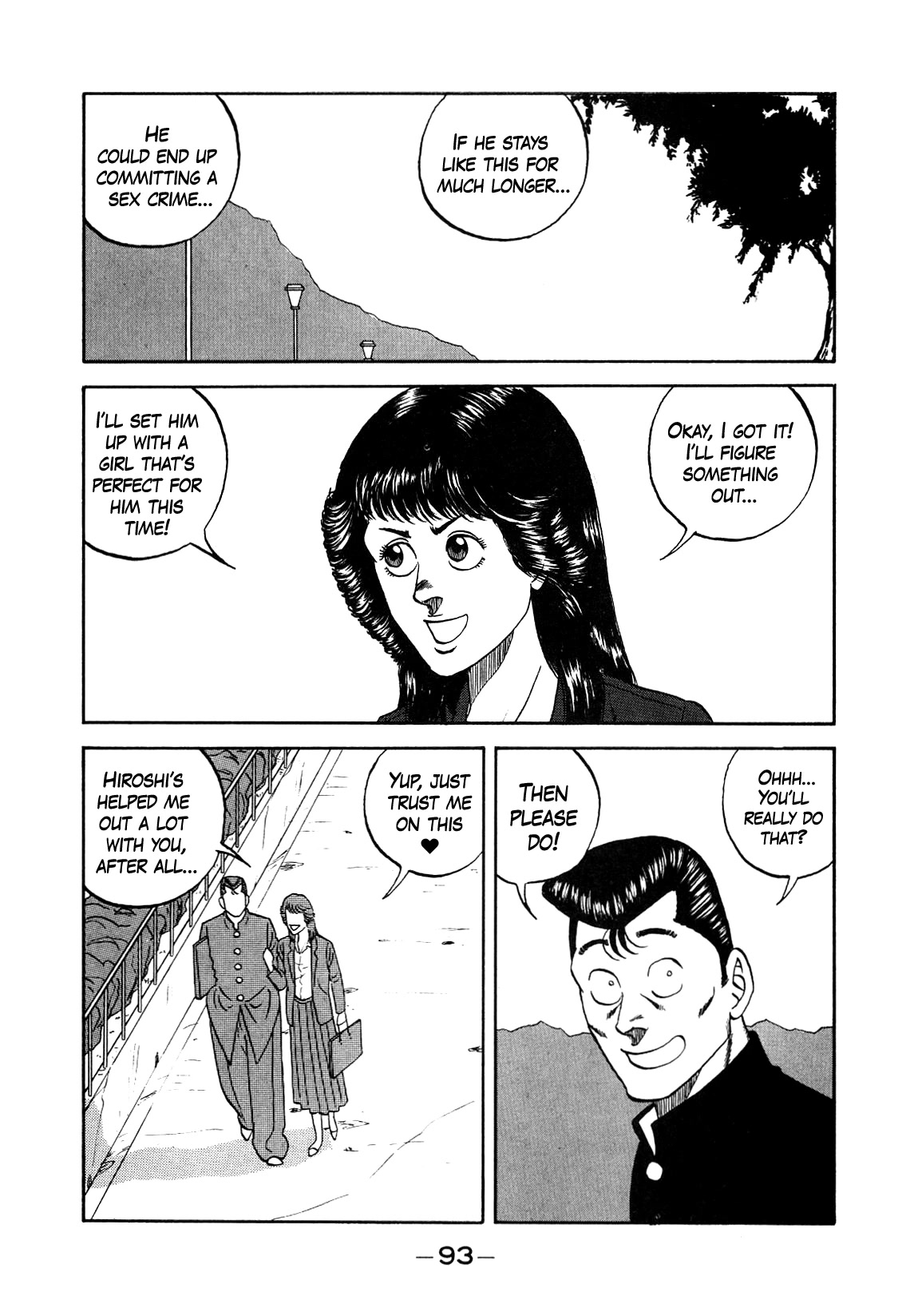 Be-Bop-Highschool Chapter 150 page 3 - Chapter 150: The High School Dimwit Foolhardy Courage