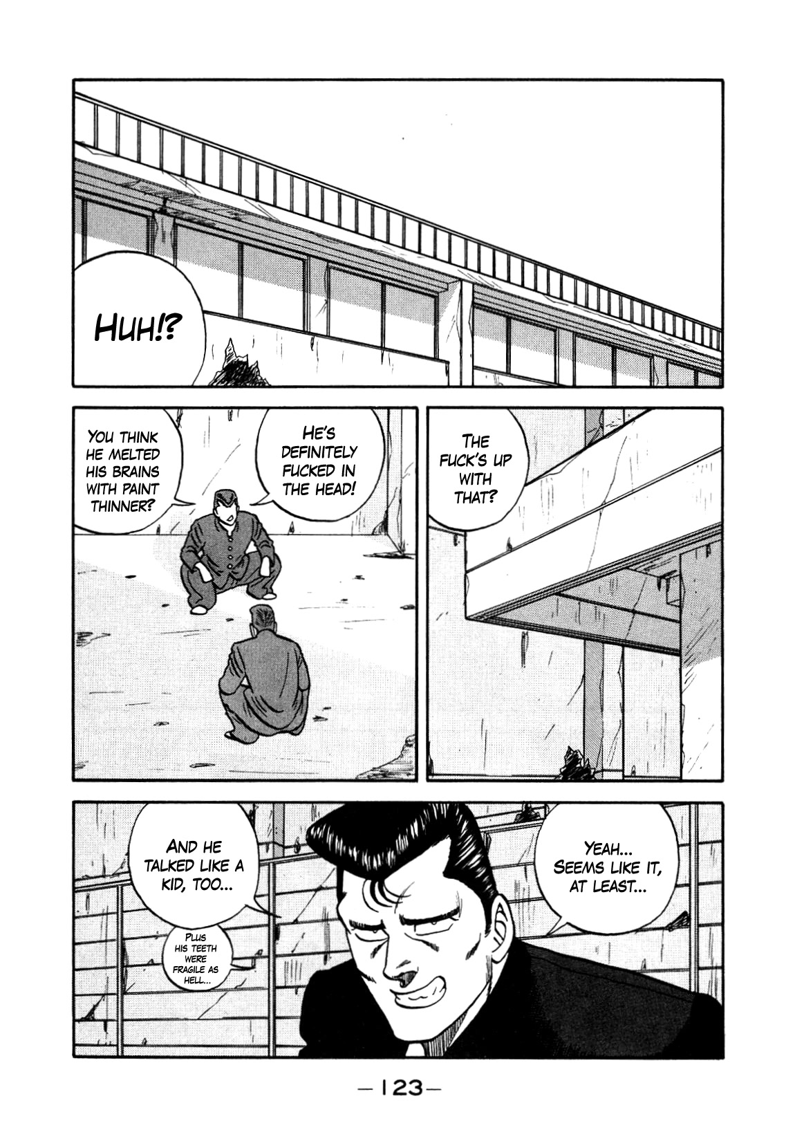 Be-Bop-Highschool Chapter 150 page 33 - Chapter 150: The High School Dimwit Foolhardy Courage