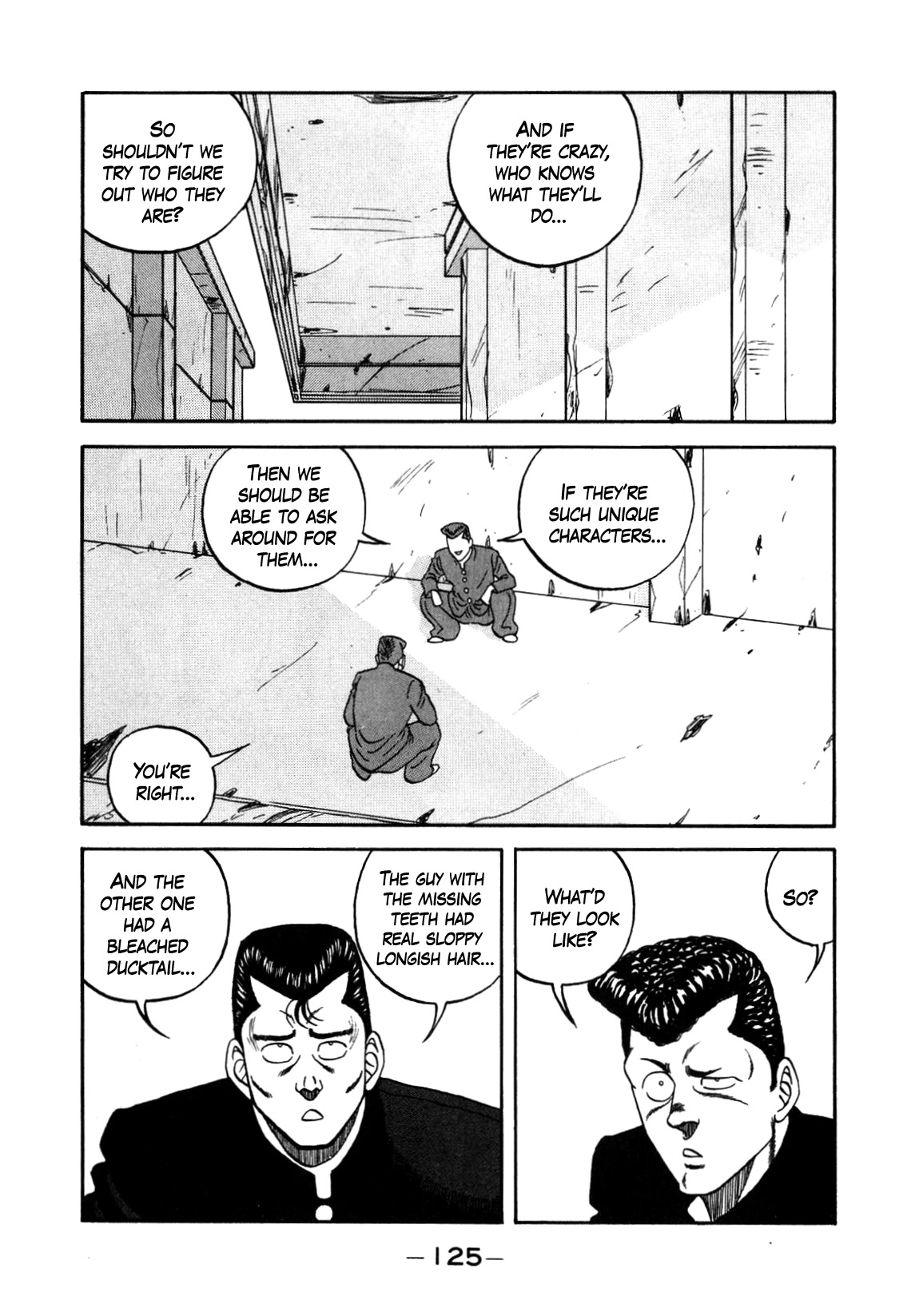 Be-Bop-Highschool Chapter 150 page 35 - Chapter 150: The High School Dimwit Foolhardy Courage