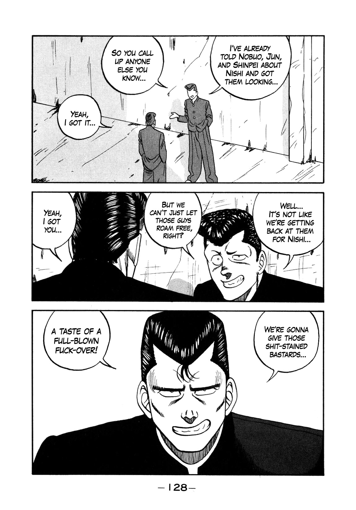 Be-Bop-Highschool Chapter 150 page 38 - Chapter 150: The High School Dimwit Foolhardy Courage