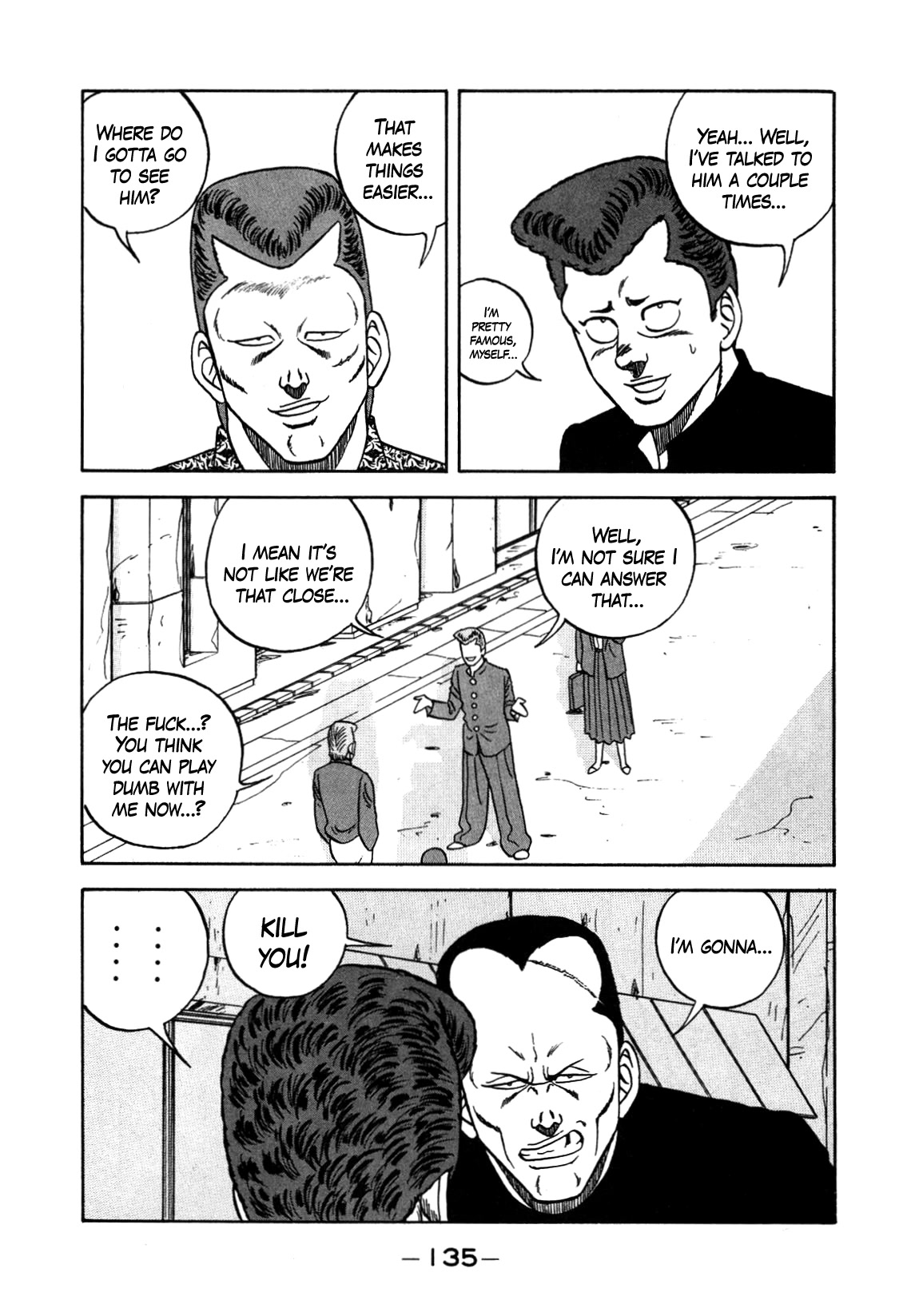Be-Bop-Highschool Chapter 150 page 45 - Chapter 150: The High School Dimwit Foolhardy Courage