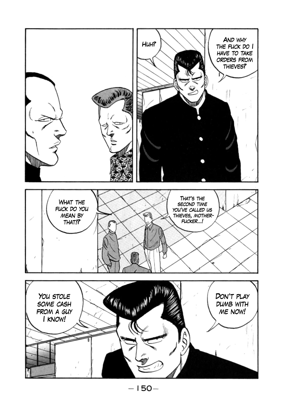 Be-Bop-Highschool Chapter 150 page 60 - Chapter 150: The High School Dimwit Foolhardy Courage
