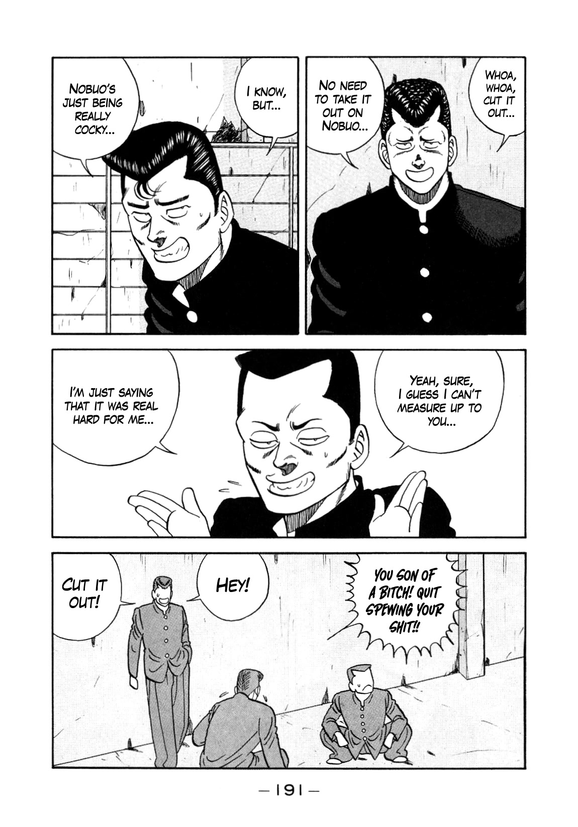 Be-Bop-Highschool Chapter 152 page 11 - Chapter 152: The Delinquent Boss' Small Pond