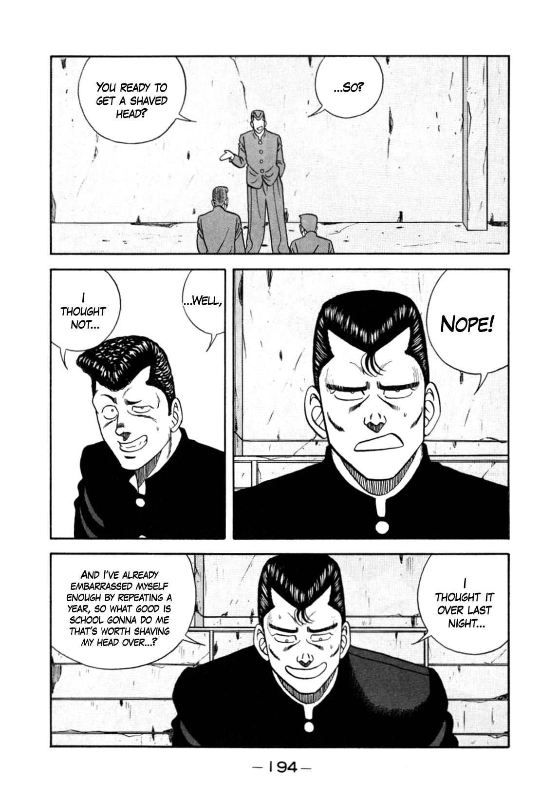 Be-Bop-Highschool Chapter 152 page 14 - Chapter 152: The Delinquent Boss' Small Pond