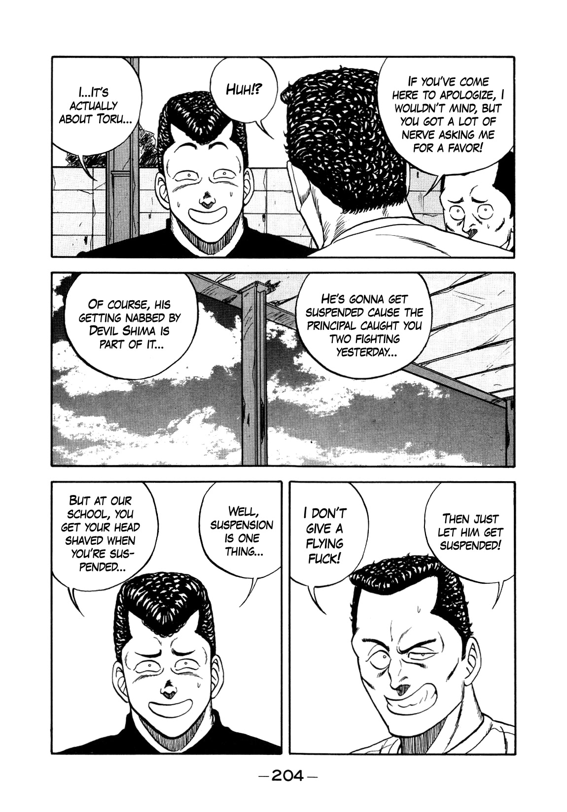 Be-Bop-Highschool Chapter 152 page 24 - Chapter 152: The Delinquent Boss' Small Pond