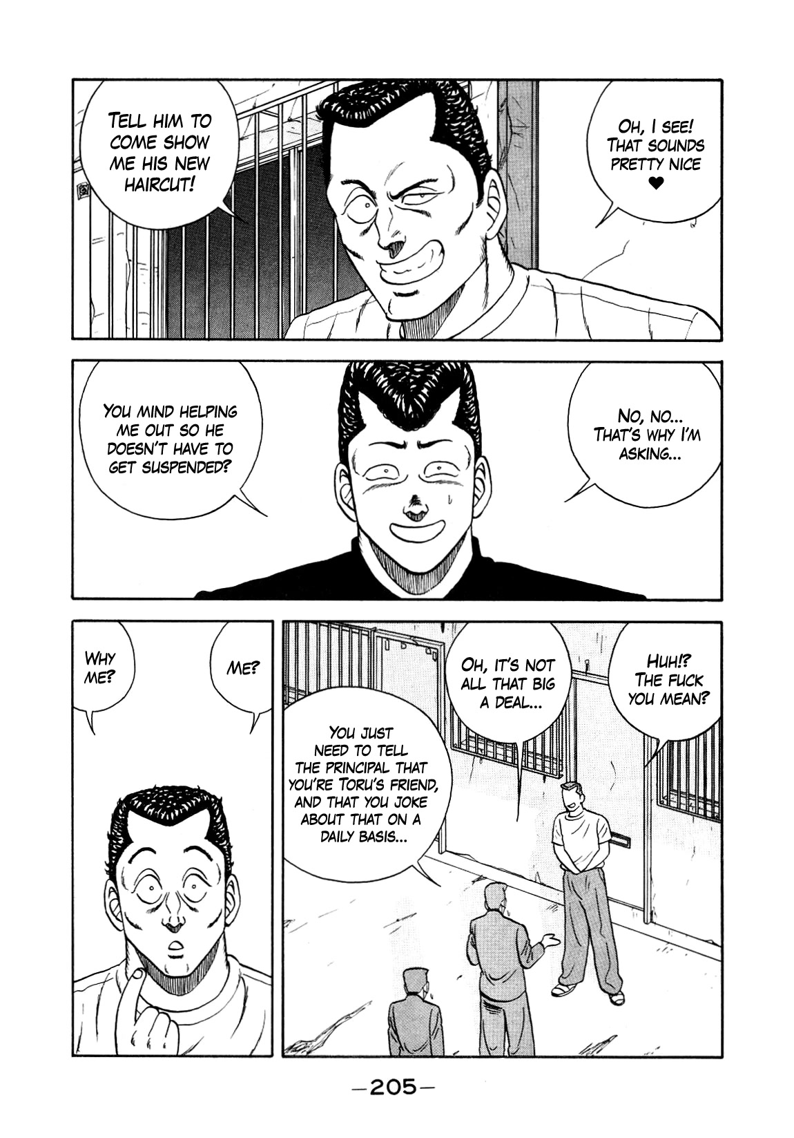 Be-Bop-Highschool Chapter 152 page 25 - Chapter 152: The Delinquent Boss' Small Pond