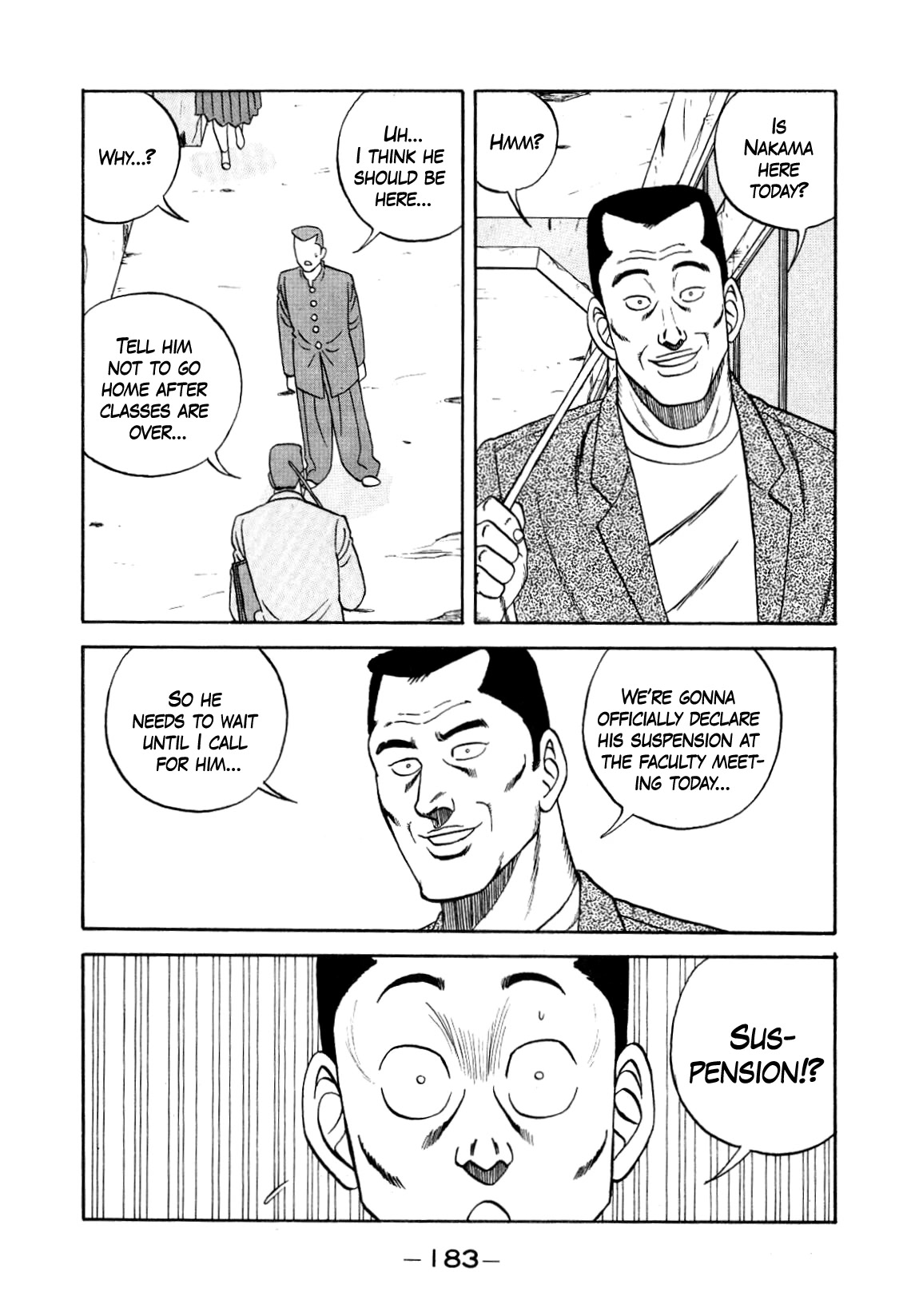 Be-Bop-Highschool Chapter 152 page 3 - Chapter 152: The Delinquent Boss' Small Pond