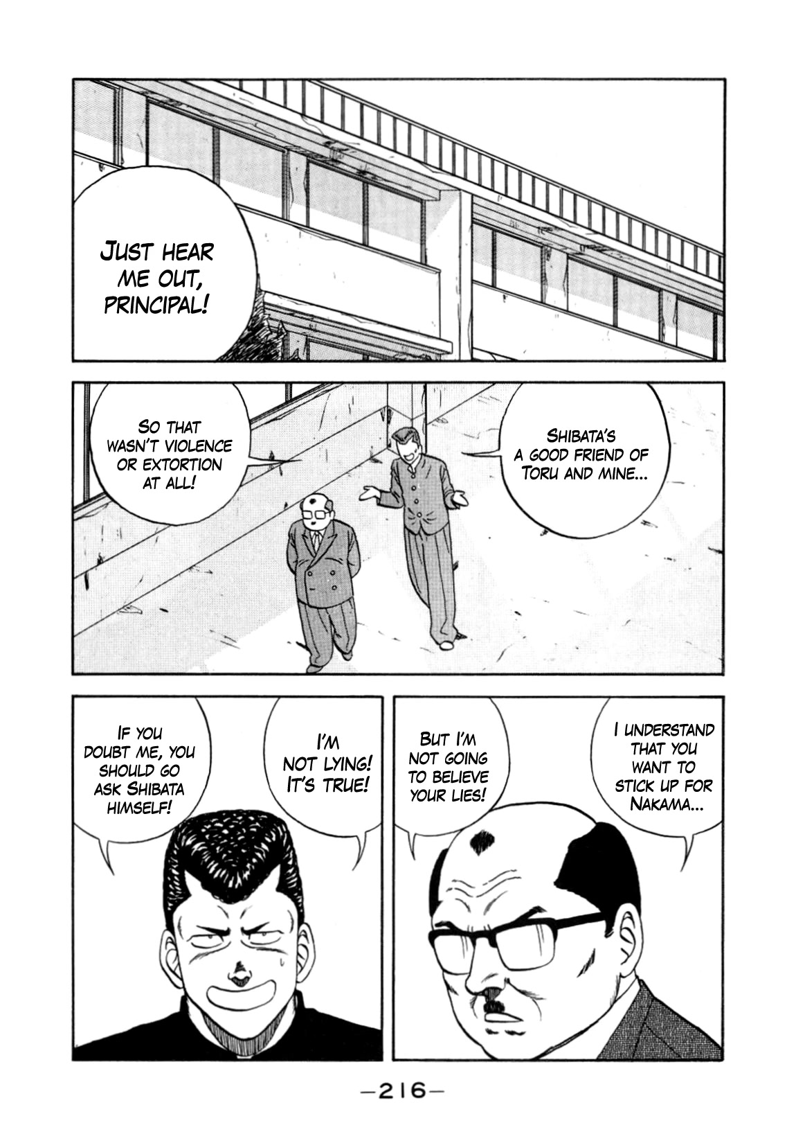 Be-Bop-Highschool Chapter 152 page 36 - Chapter 152: The Delinquent Boss' Small Pond