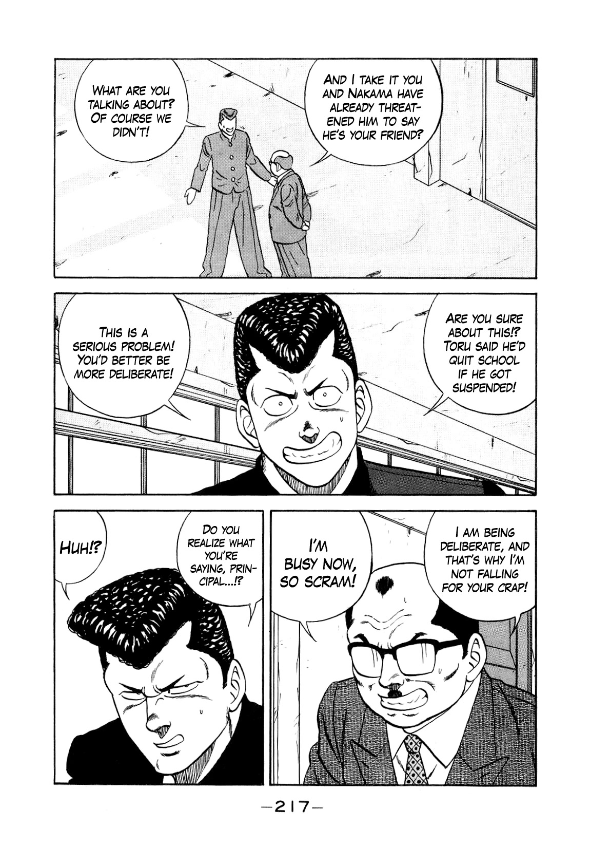 Be-Bop-Highschool Chapter 152 page 37 - Chapter 152: The Delinquent Boss' Small Pond