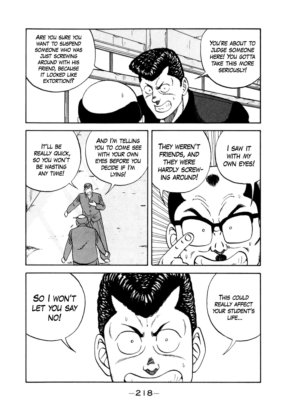 Be-Bop-Highschool Chapter 152 page 38 - Chapter 152: The Delinquent Boss' Small Pond