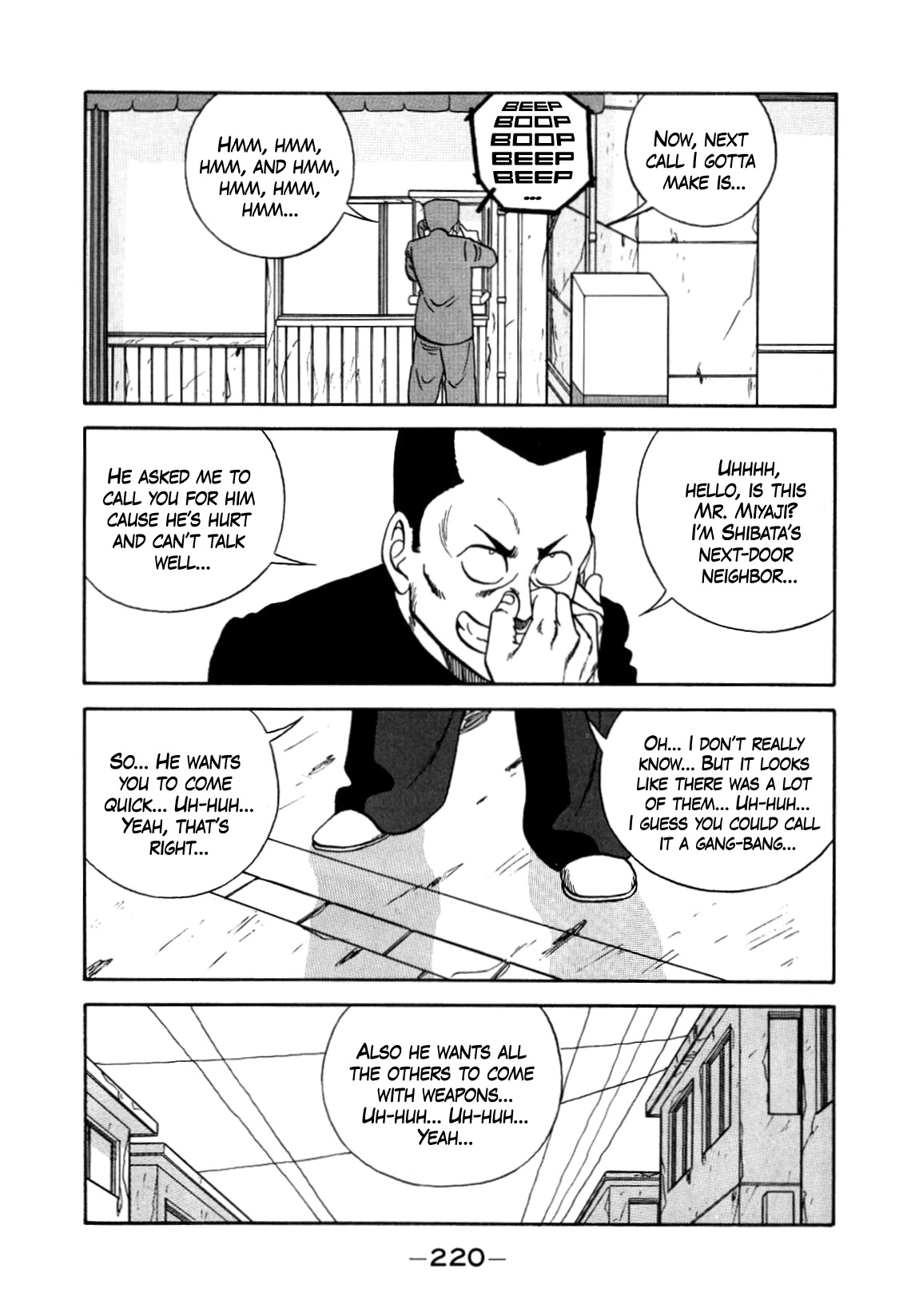 Be-Bop-Highschool Chapter 152 page 40 - Chapter 152: The Delinquent Boss' Small Pond