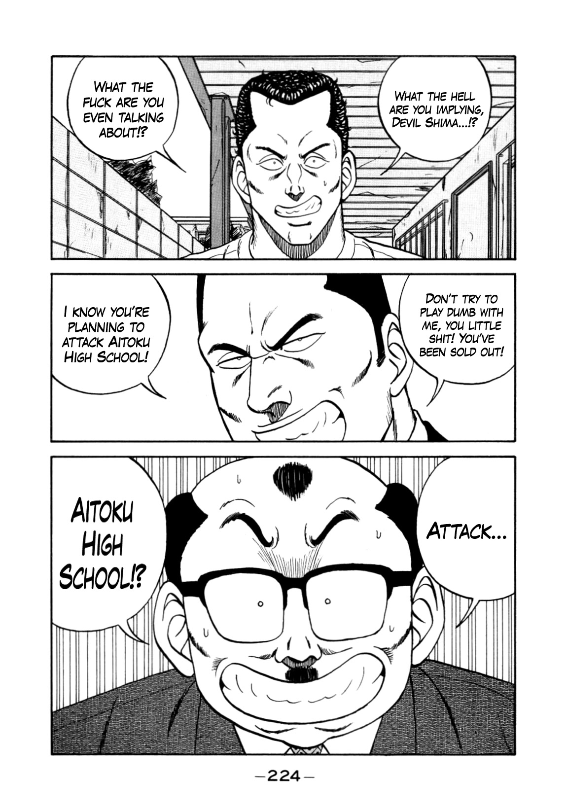 Be-Bop-Highschool Chapter 152 page 44 - Chapter 152: The Delinquent Boss' Small Pond