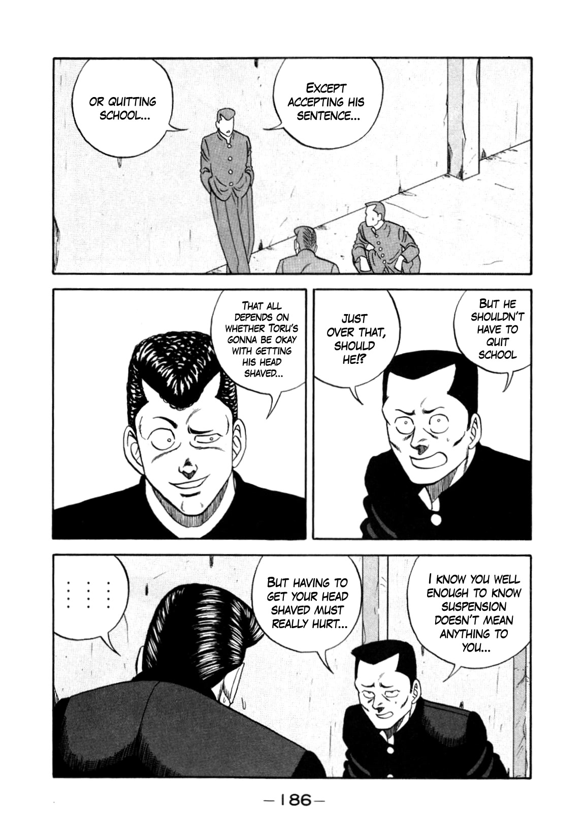 Be-Bop-Highschool Chapter 152 page 6 - Chapter 152: The Delinquent Boss' Small Pond