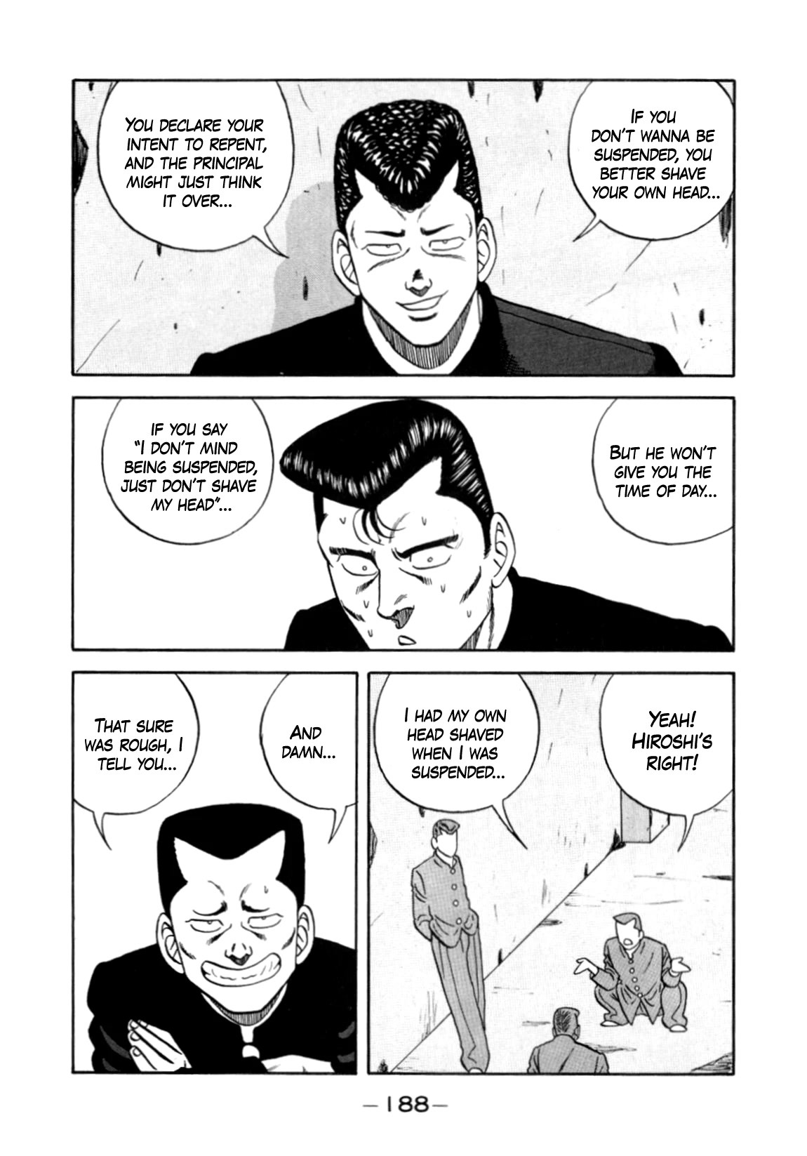 Be-Bop-Highschool Chapter 152 page 8 - Chapter 152: The Delinquent Boss' Small Pond