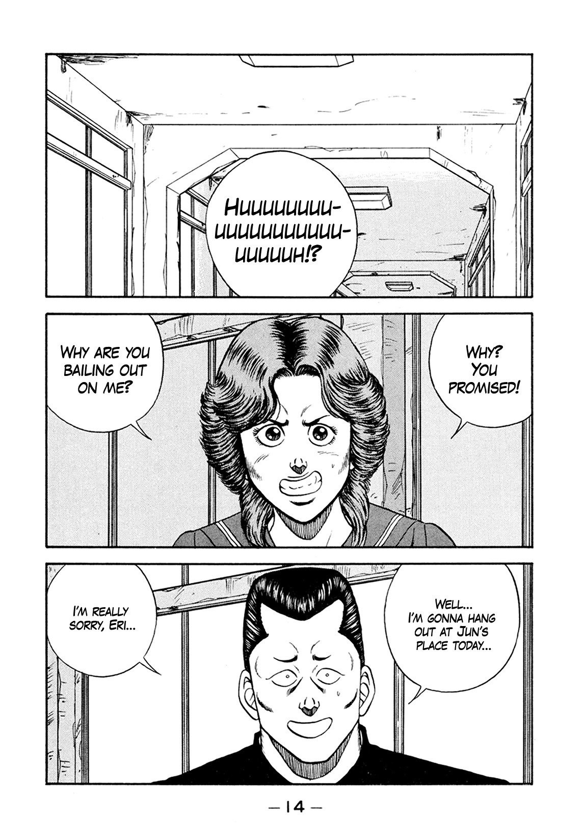 Be-Bop-Highschool Chapter 153 page 13 - Chapter 153: Twists and Turns on the Road of Youth