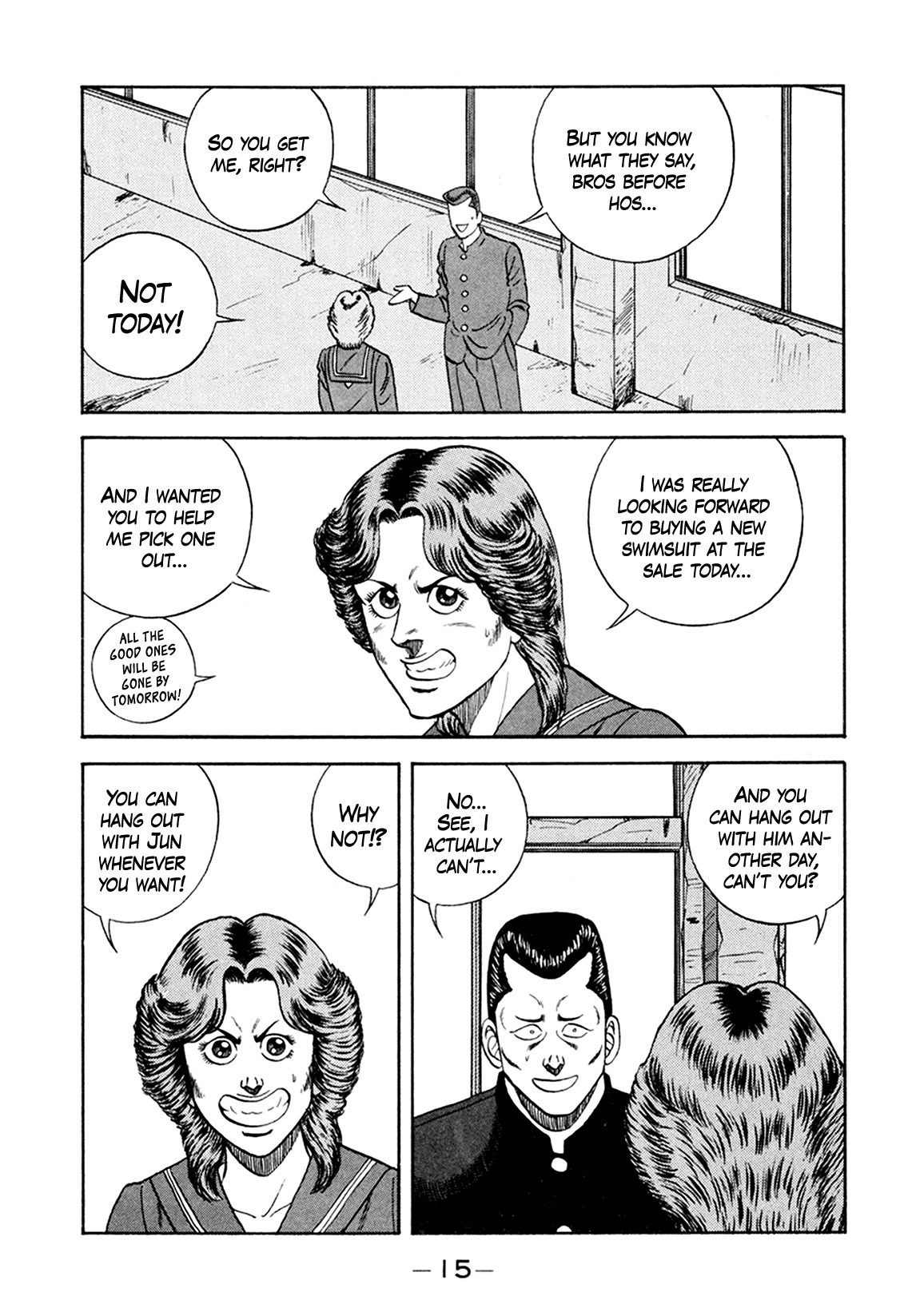 Be-Bop-Highschool Chapter 153 page 14 - Chapter 153: Twists and Turns on the Road of Youth
