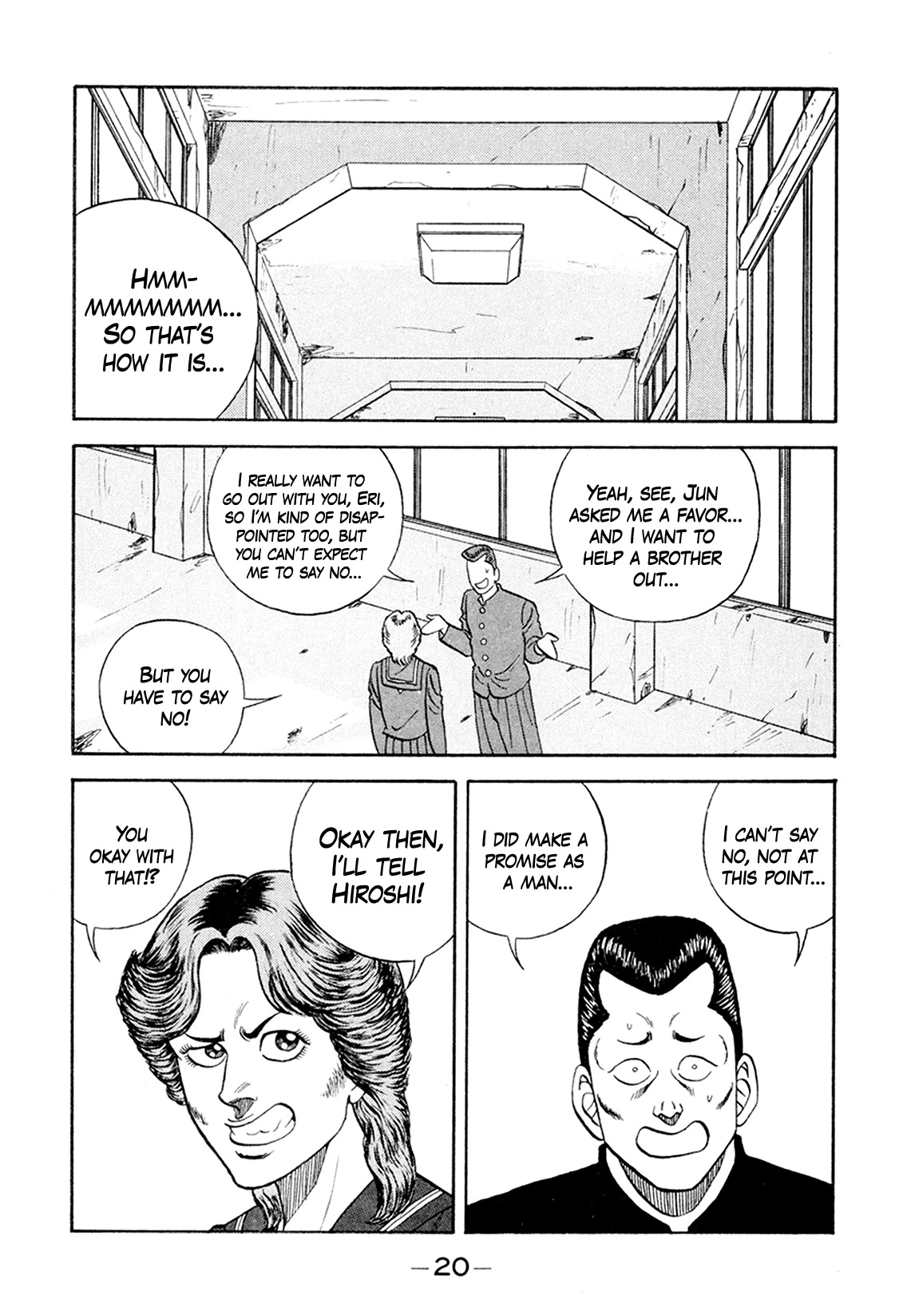 Be-Bop-Highschool Chapter 153 page 19 - Chapter 153: Twists and Turns on the Road of Youth