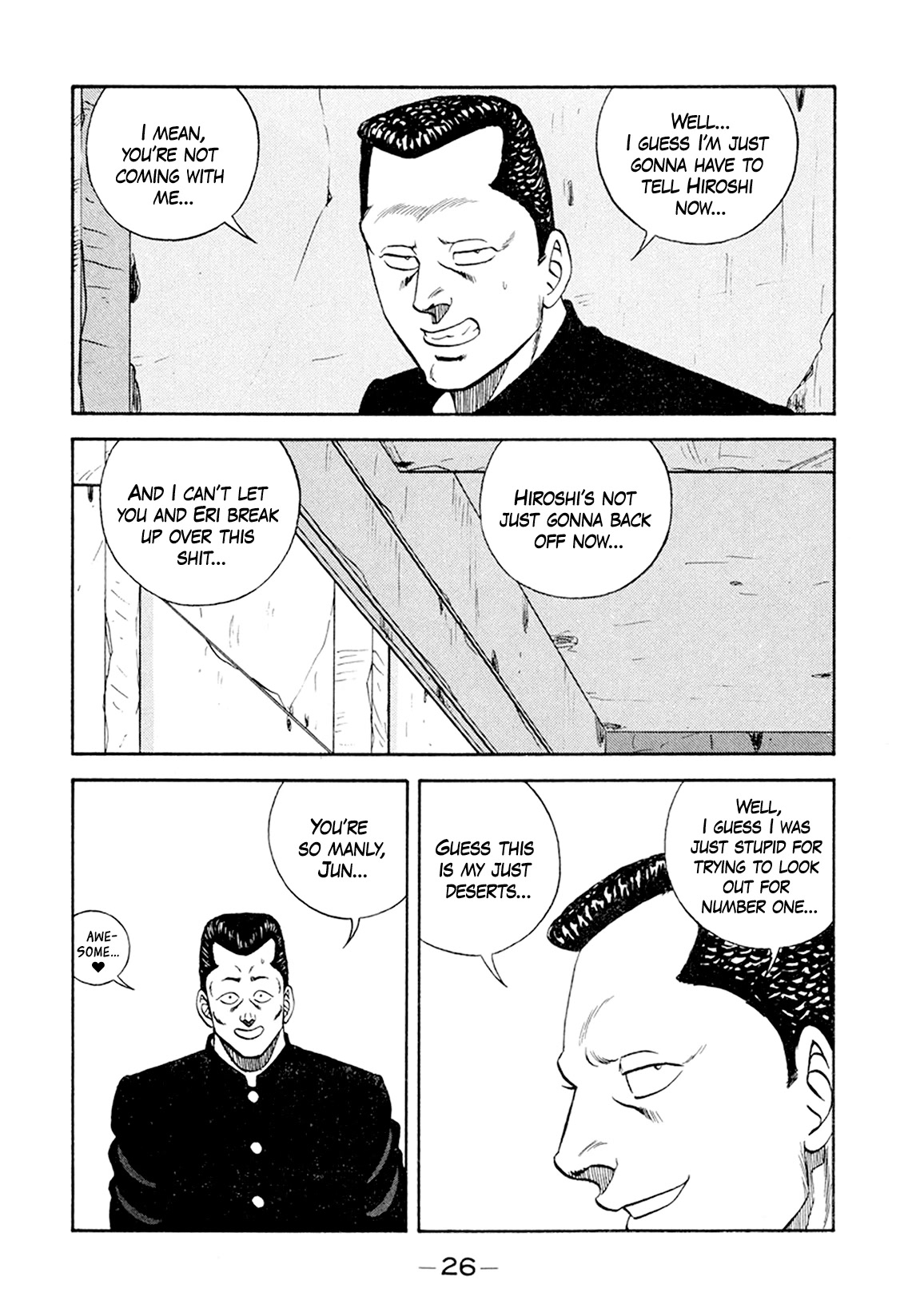Be-Bop-Highschool Chapter 153 page 25 - Chapter 153: Twists and Turns on the Road of Youth
