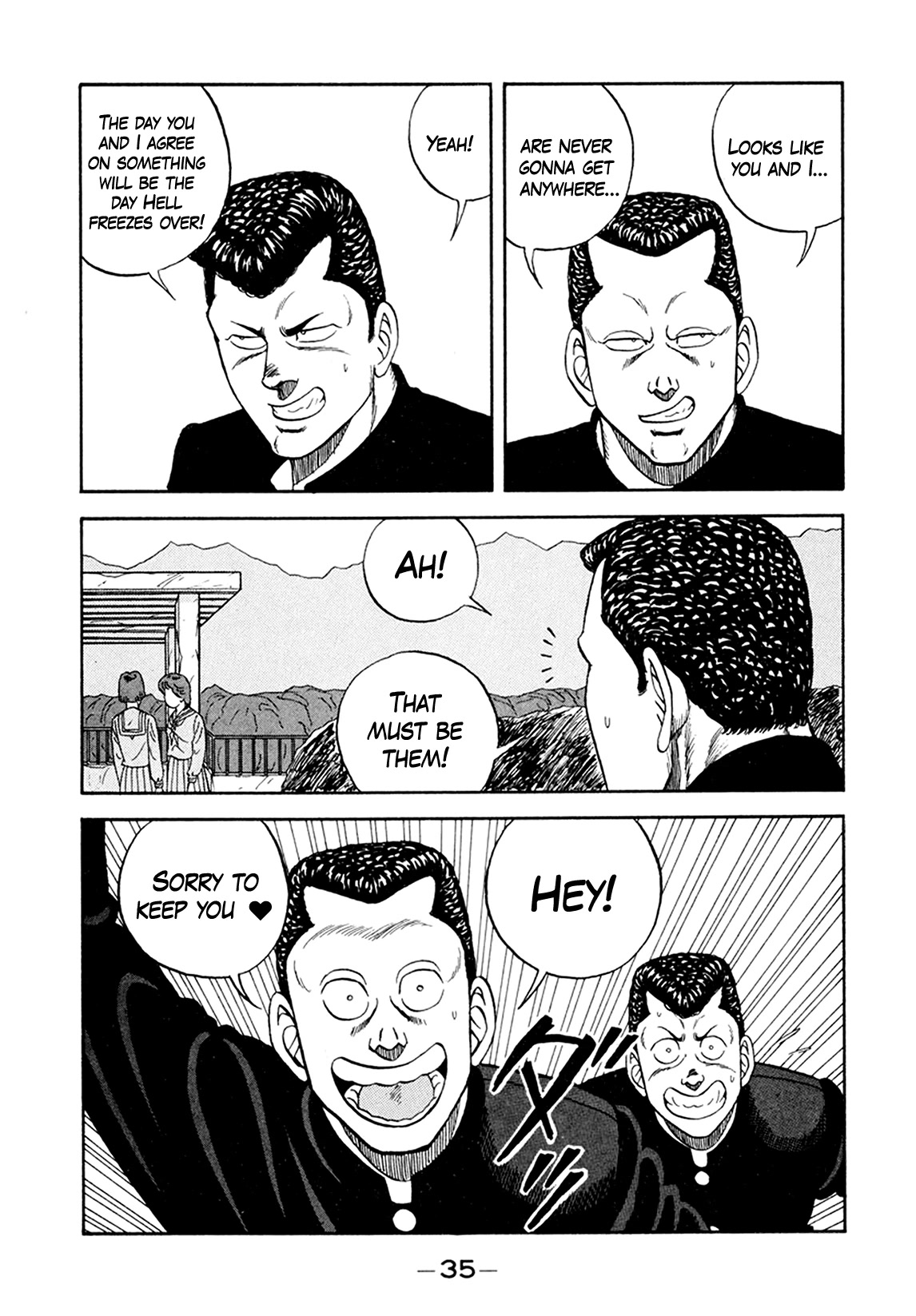 Be-Bop-Highschool Chapter 153 page 34 - Chapter 153: Twists and Turns on the Road of Youth