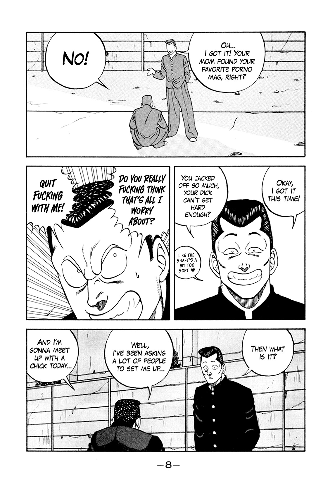 Be-Bop-Highschool Chapter 153 page 7 - Chapter 153: Twists and Turns on the Road of Youth