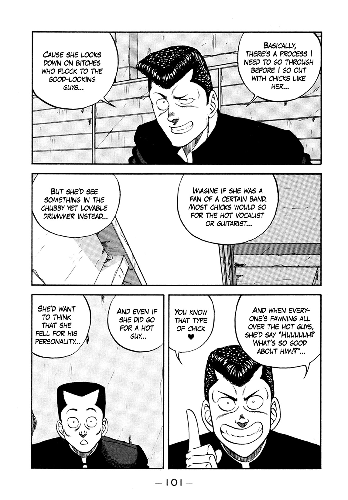 Be-Bop-Highschool Chapter 155 page 19 - Chapter 155: The Eloquent Bastard's Persuasion Operation