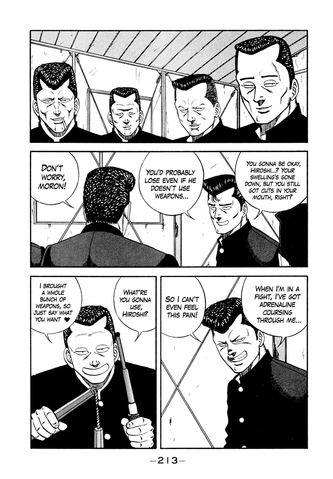 Be-Bop-Highschool Chapter 156 page 101 - Chapter 156: The High School Dimwit Lying in Wait