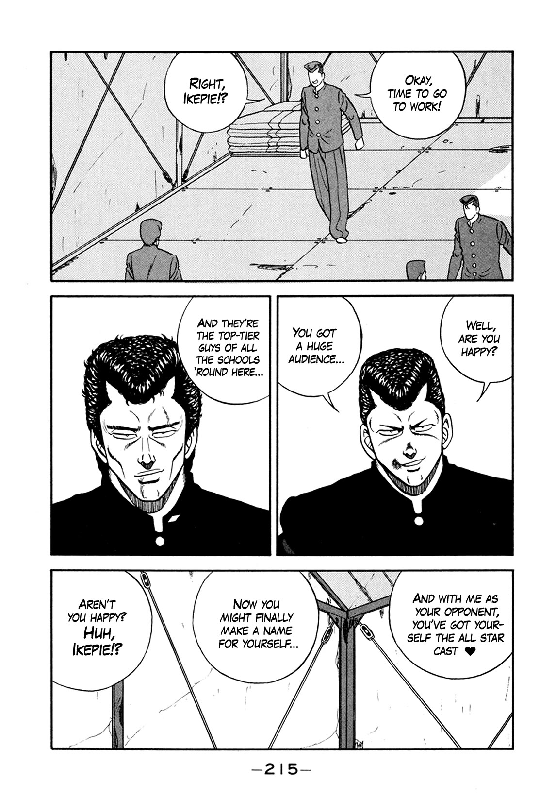 Be-Bop-Highschool Chapter 156 page 103 - Chapter 156: The High School Dimwit Lying in Wait