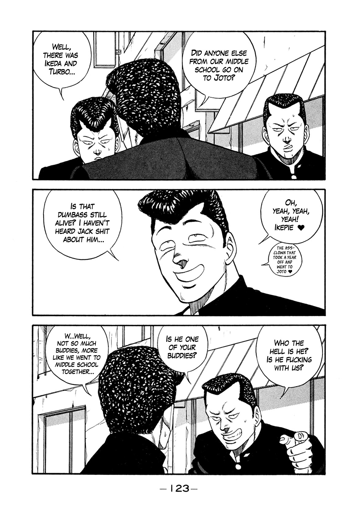 Be-Bop-Highschool Chapter 156 page 11 - Chapter 156: The High School Dimwit Lying in Wait