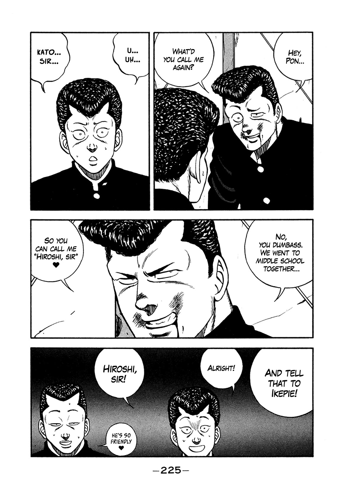 Be-Bop-Highschool Chapter 156 page 113 - Chapter 156: The High School Dimwit Lying in Wait