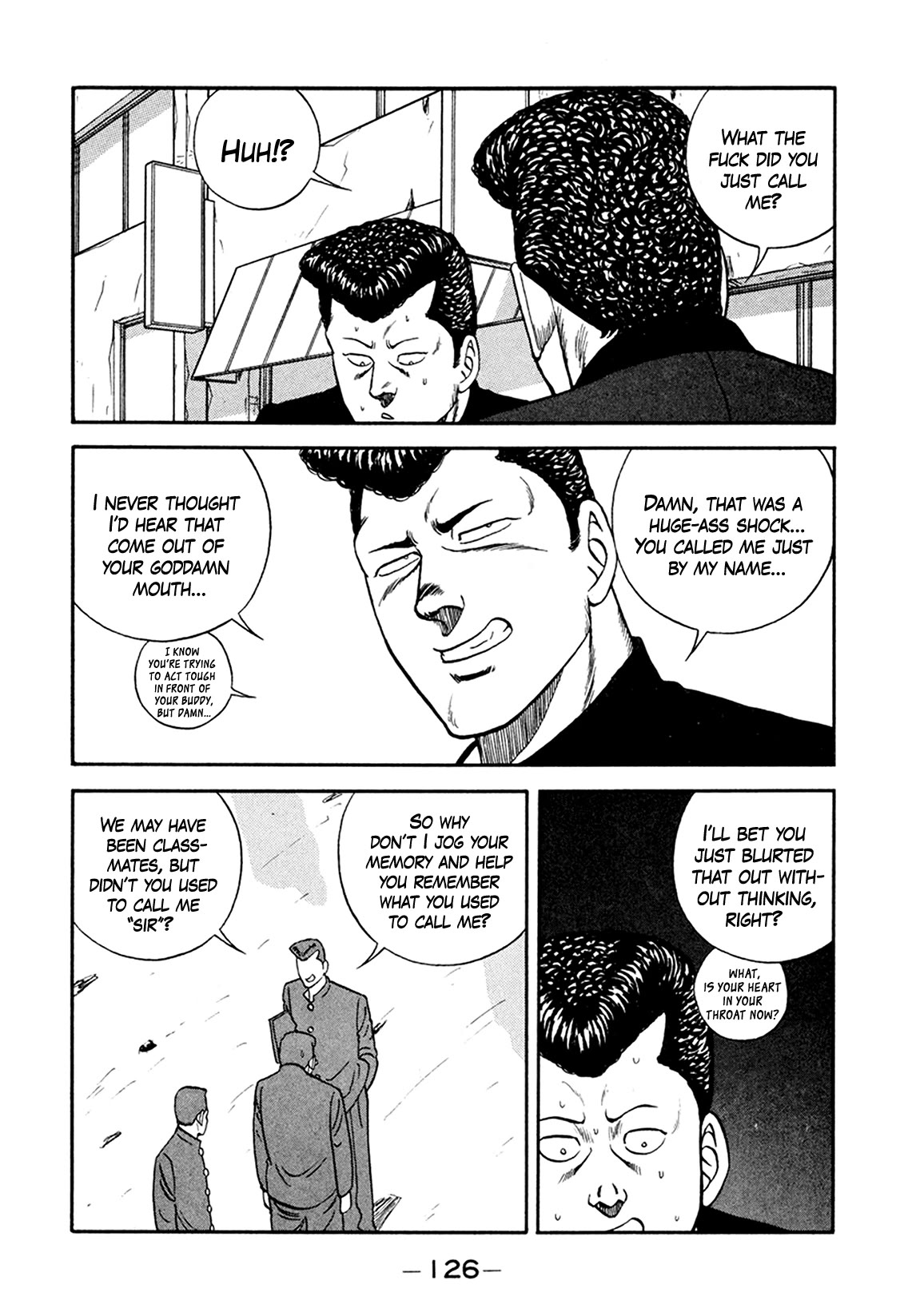 Be-Bop-Highschool Chapter 156 page 14 - Chapter 156: The High School Dimwit Lying in Wait