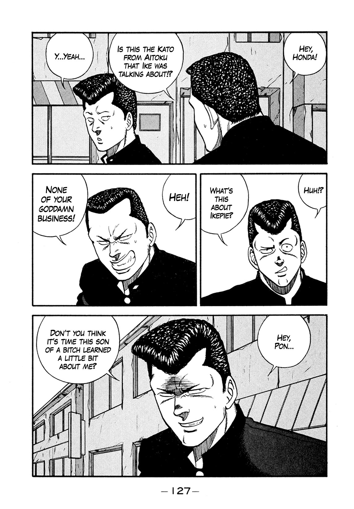 Be-Bop-Highschool Chapter 156 page 15 - Chapter 156: The High School Dimwit Lying in Wait
