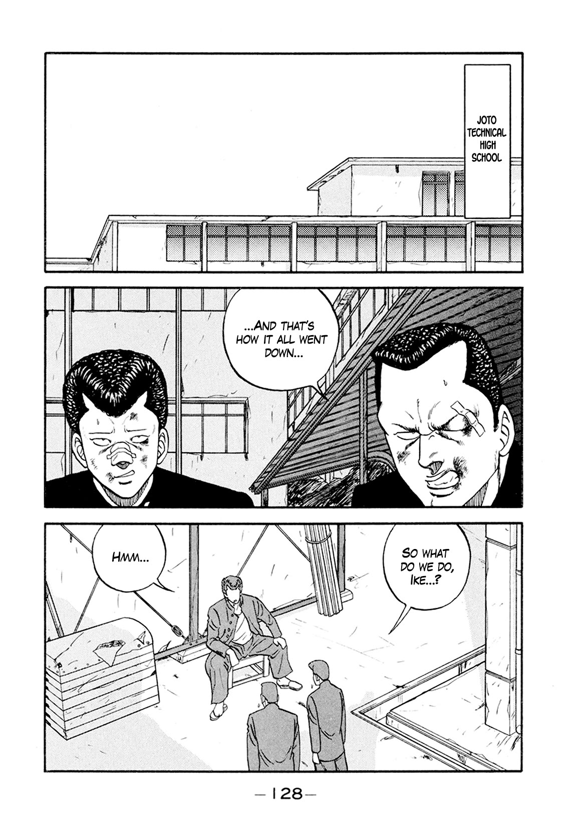 Be-Bop-Highschool Chapter 156 page 16 - Chapter 156: The High School Dimwit Lying in Wait