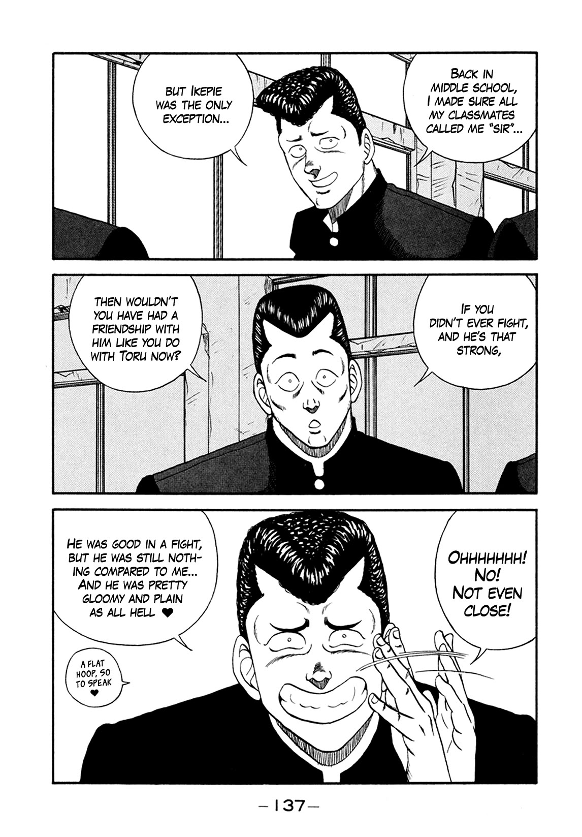 Be-Bop-Highschool Chapter 156 page 25 - Chapter 156: The High School Dimwit Lying in Wait