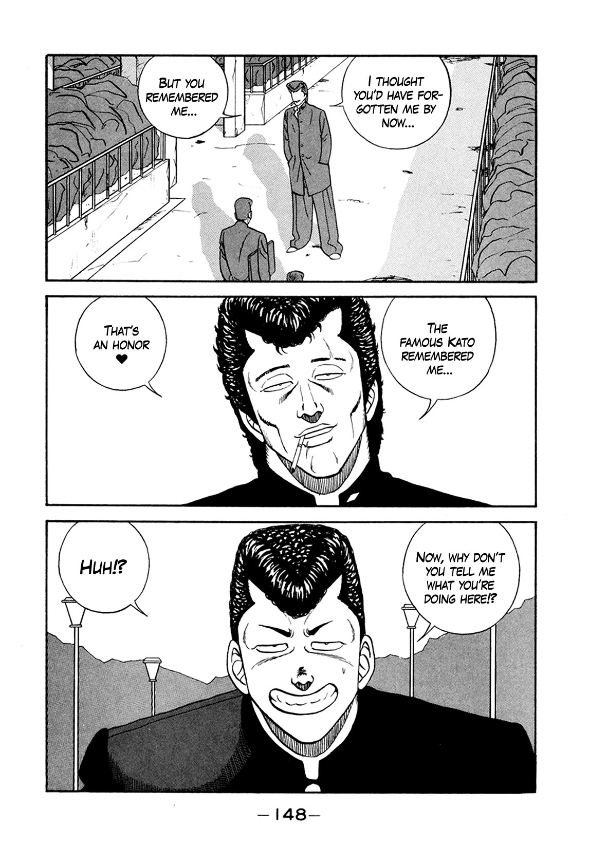 Be-Bop-Highschool Chapter 156 page 36 - Chapter 156: The High School Dimwit Lying in Wait